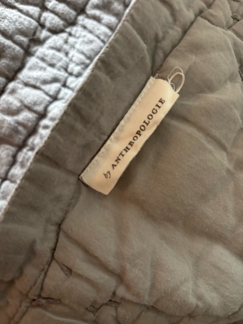 Anthropologie | Alora Cotton Cashmere Quilt King - Picture 8 of 9